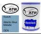 Preview: Suzuki, Atlantic Blue Metallic, OEN: 500ml Lackdose, von ATW Autoteile West.